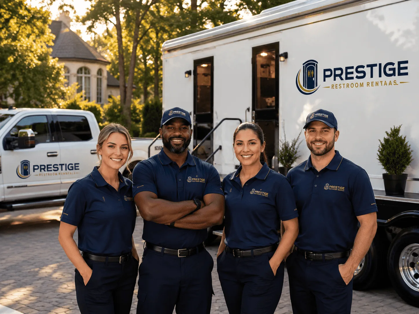 Trusted Luxury Portable Restrooms company in Brook, IN
